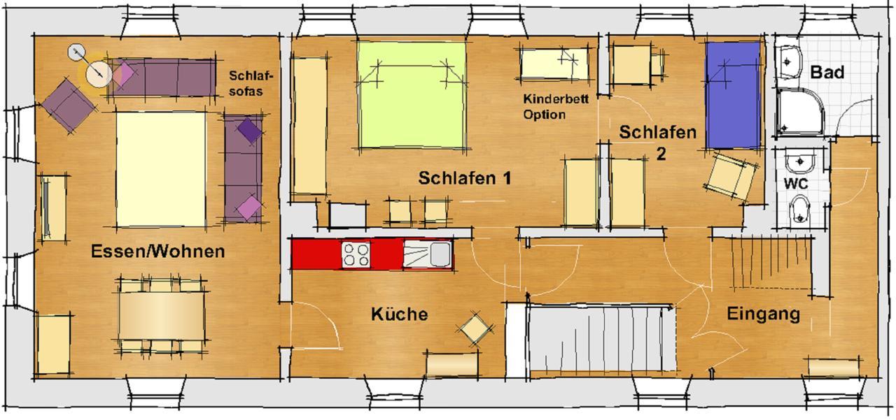 Landhausgarten Bunzmann Berg  Exteriér fotografie